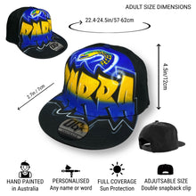 Load image into Gallery viewer, Eels Graffiti Style Snapback Cap