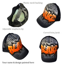 Load image into Gallery viewer, Graffiti Brick Wall Trucker (12)