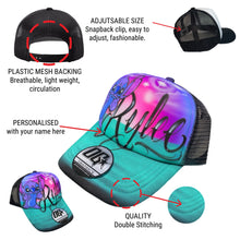 Load image into Gallery viewer, Personalised Stich Character Trucker Cap with Name