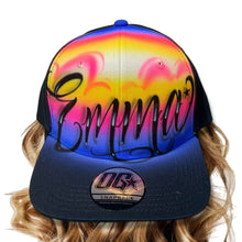 Load image into Gallery viewer, Colourful Script Snapback Cap