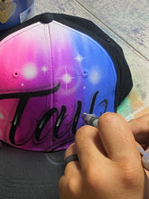 Load image into Gallery viewer, 3 Colour Script Snapback Cap