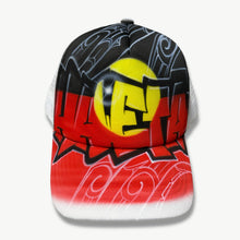 Load image into Gallery viewer, Maori Aboriginal Flag Graffiti Style Trucker Cap