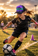 Load image into Gallery viewer, Love Script Trucker Cap