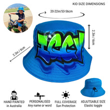 Load image into Gallery viewer, Graff Green Fade Bucket Hat (14)