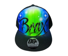 Load image into Gallery viewer, Faded Script Snapback (14)