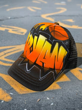 Load image into Gallery viewer, Bball Graffiti City Style Trucker  (6)
