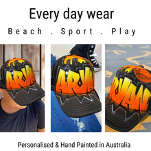 Load image into Gallery viewer, Bball Graffiti City Style Trucker Cap