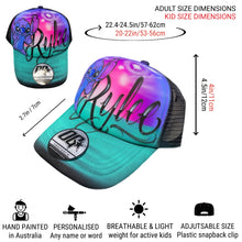 Load image into Gallery viewer, Personalised Stich Character Trucker Cap with Name