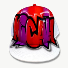 Load image into Gallery viewer, Lolly Stripe Snapback Cap