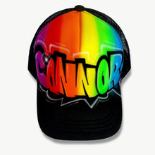 Load image into Gallery viewer, Rainbow Graff Style Trucker Cap