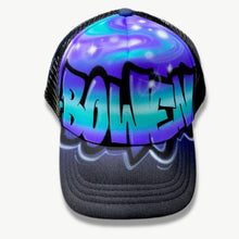 Load image into Gallery viewer, Graffiti front Swirl Trucker Cap