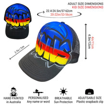 Load image into Gallery viewer, Crows Graffiti Trucker Cap