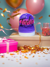 Load image into Gallery viewer, Pink Love Script Custom Name Baseball Cap