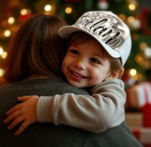 Load image into Gallery viewer, Script Brick Wall Custom Name Baseball Cap