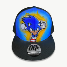 Load image into Gallery viewer, Sonik Fan Art Snapback Cap