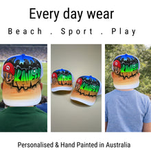 Load image into Gallery viewer, Personalised-kids-trucker-cap-gift 