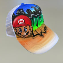 Load image into Gallery viewer, Personalised-kids-trucker-cap 