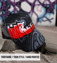 Load image into Gallery viewer, Maori Flag Trucker Cap with Personalised Name (4)