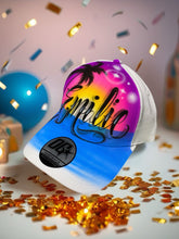 Load image into Gallery viewer, Paradise Love custom name baseball cap