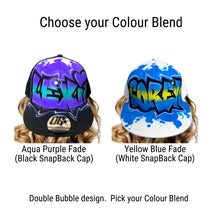 Load image into Gallery viewer, Double Bubble Snapback Cap