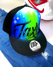 Load image into Gallery viewer, Faded Script Snapback (14)