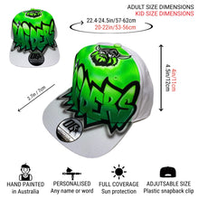 Load image into Gallery viewer, Raiders Graffiti Name Snapback Cap