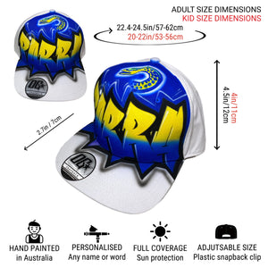 Eels Graffiti Style Snapback Cap