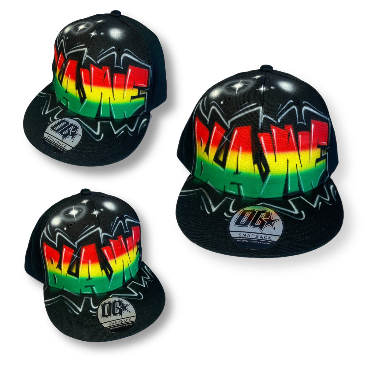 Graf Rasta Rasta Snapback Cap – Original Graffix