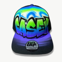 Load image into Gallery viewer, Graffiti Fade Snapback Cap