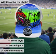 Load image into Gallery viewer, Truck Graffiti baseball cap