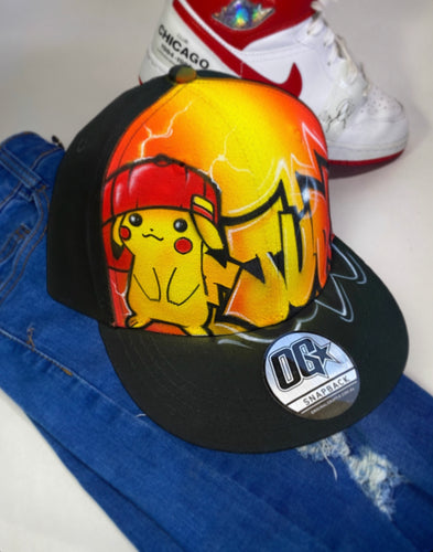 Pika Graff Character Snapback