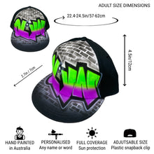 Load image into Gallery viewer, Violet Green Fade Snapback (14)