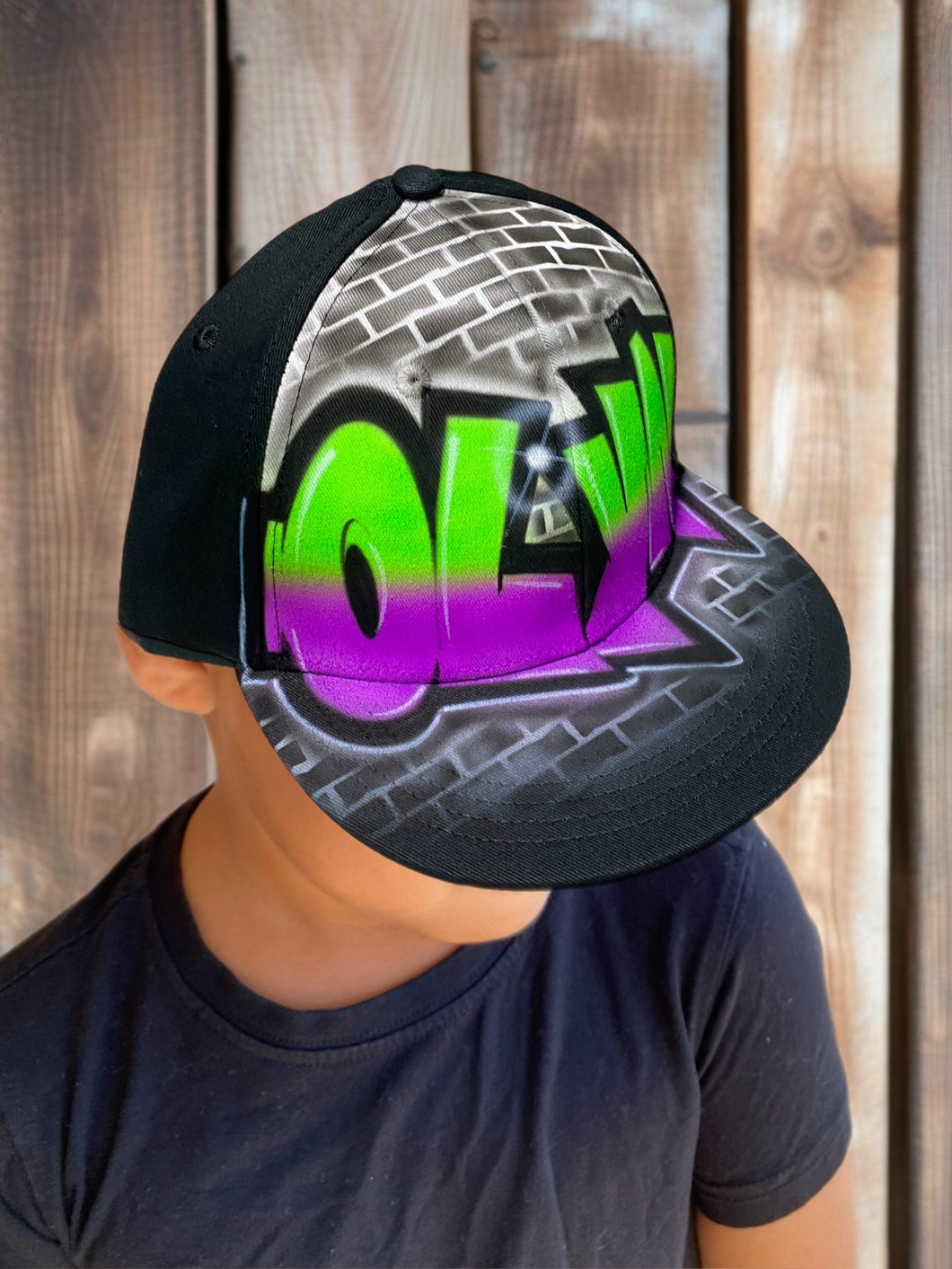 Violet Green Fade Snapback (14)