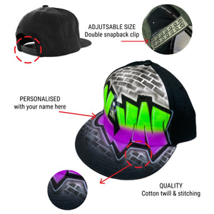 Violet Green Fade Snapback (14)