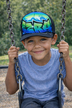 Load image into Gallery viewer, Graffiti Fade Design Trucker Cap