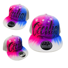 Load image into Gallery viewer, 3 Colour Script Snapback (15)
