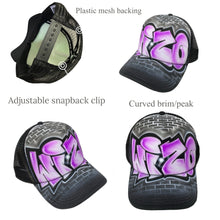 Load image into Gallery viewer, Violet Graff Brick Trucker (18G)