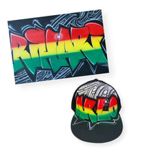 Load image into Gallery viewer, Rasta Maori Style Canvas and Cap Combo