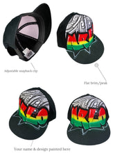 Load image into Gallery viewer, Rasta Maori Style Canvas and Cap Combo