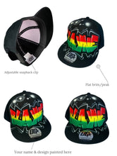 Load image into Gallery viewer, Rasta Style Canvas and Cap Combo