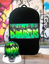 Load image into Gallery viewer, City Style Backpack and Snapback Combo (6)