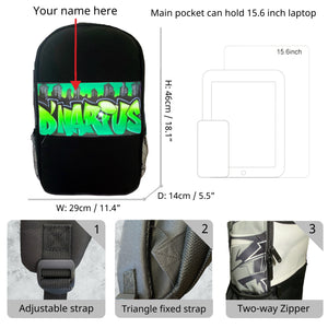 City Style Backpack and Snapback Combo (6)