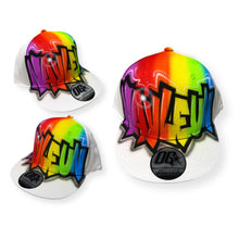 Load image into Gallery viewer, Rainbow Graffiti Snapback (7G)