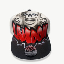 Load image into Gallery viewer, Skull Front Snapback Cap