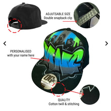 Load image into Gallery viewer, 3 Colour City Snapback (4)