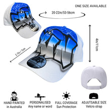 Load image into Gallery viewer, Brick Wall Cut Custom Name Baseball Cap