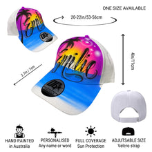 Load image into Gallery viewer, Paradise Love custom name baseball cap