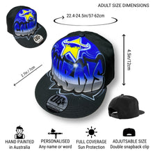 Load image into Gallery viewer, Cowboys Personalised Snapback Cap