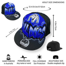 Load image into Gallery viewer, Bulldogs Graffiti Name Snapback Cap