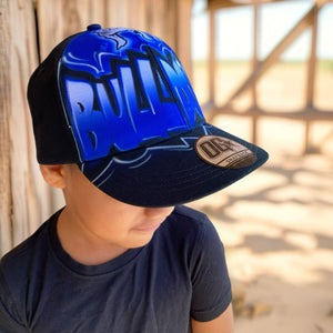 Bulldogs Graffiti Name Snapback Cap